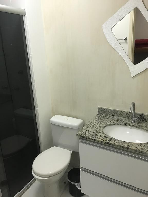 Apartamento Dois Quartos - Condominio Twice Guarujá Kültér fotó